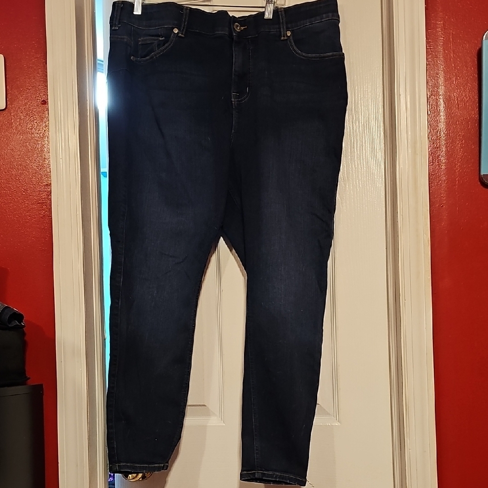Dark Blue Denim Jeans